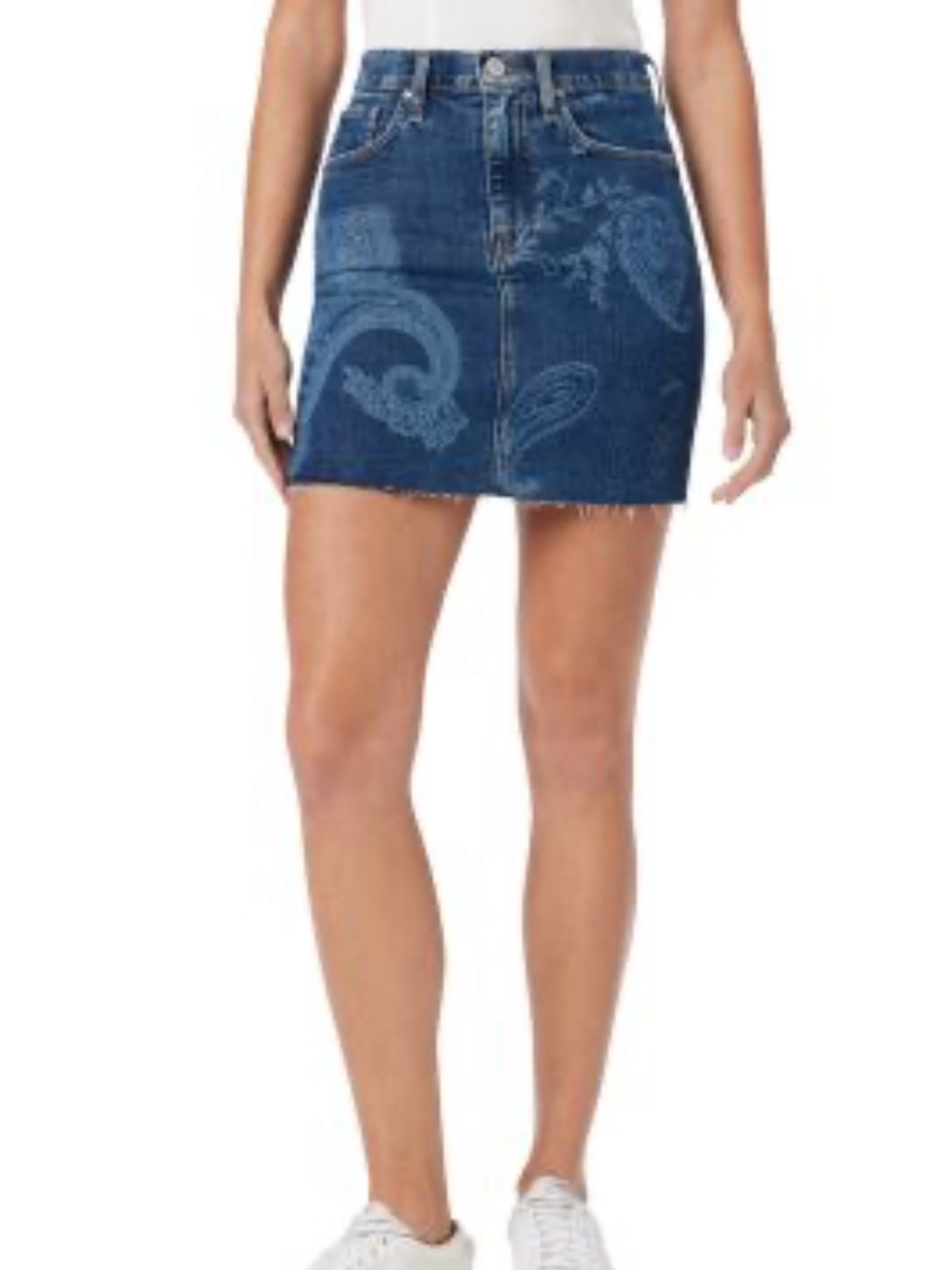Hudson The Viper Paisley 
Mini Skirt SZ 26
